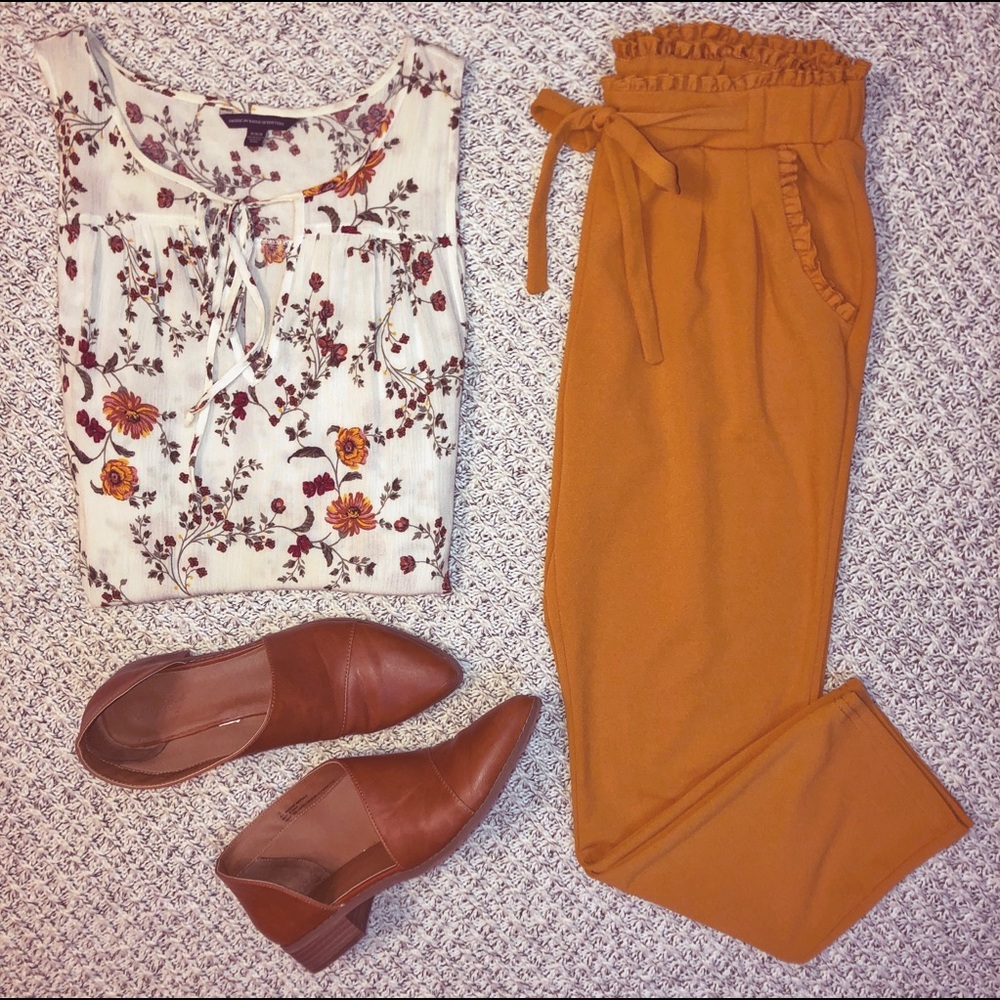 Mustard Dress Pants